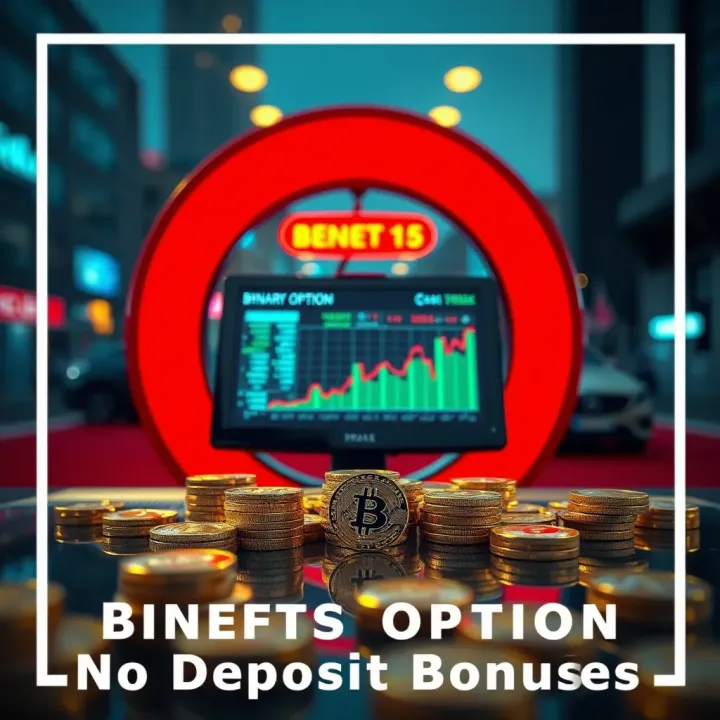 Visual representation of benefits and risks associated with binary option no deposit bonuses for Pakistani traders