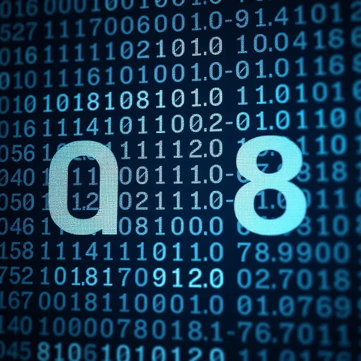 Visual representation of subtraction technique to find binary equivalent of decimal numbers