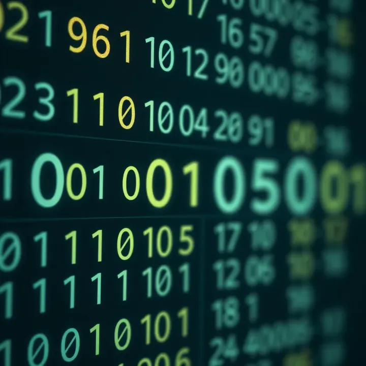 Example showcasing conversion of binary digits to their decimal equivalent