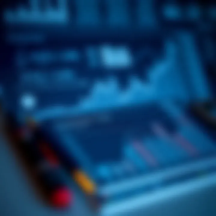 Mathematical Models and Charts for Risk Management Conceptual diagram of mathematical formulas and charts representing risk management strategies