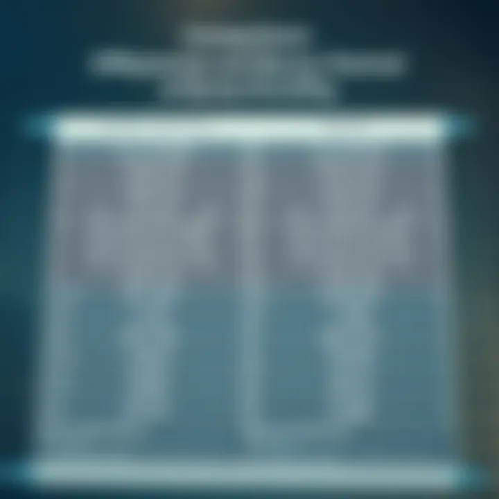 Comparison chart illustrating differences between Binary Coded Decimal and pure binary encoding methods