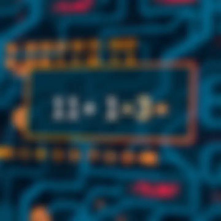Diagram demonstrating binary addition with carry-over technique applied in digital logic circuits