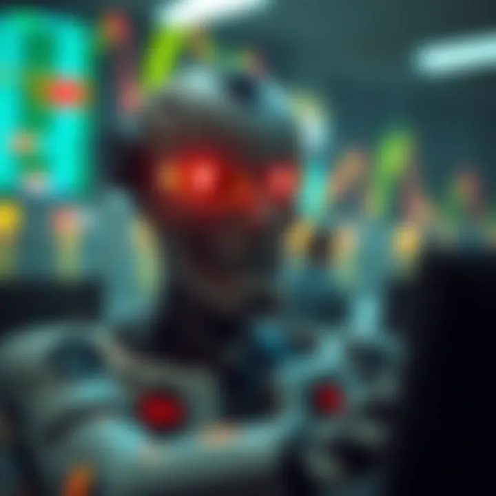 Conceptual graphic of risks and benefits associated with using automated binary options trading tools in Pakistan