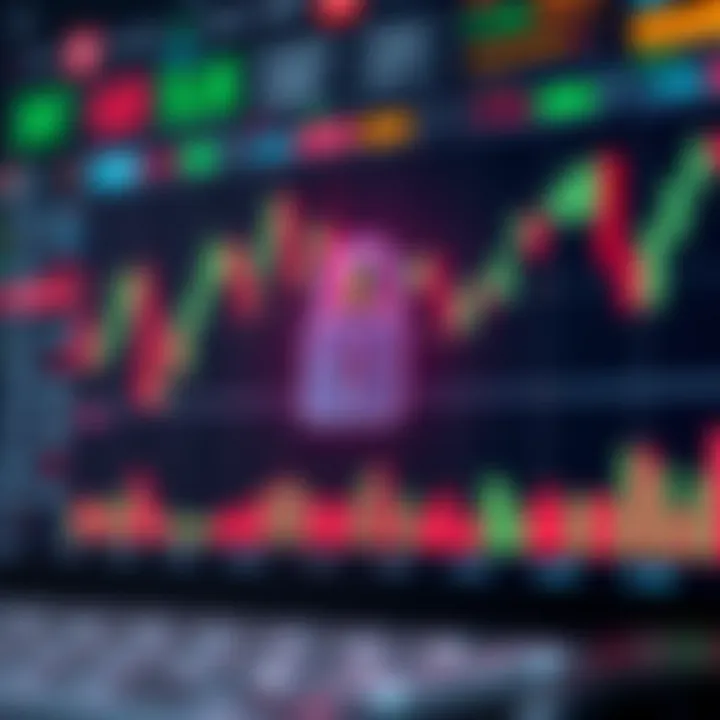 Secure crypto trading platform interface with lock icon