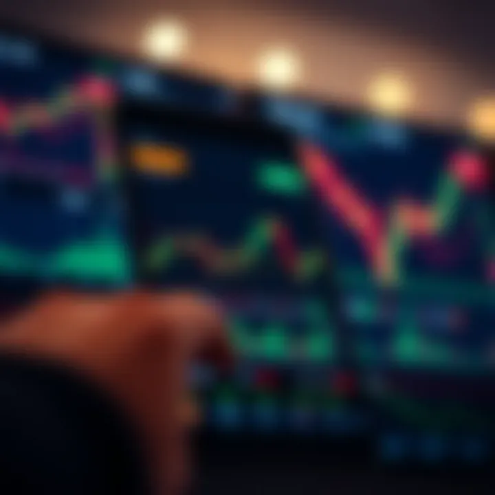 User-friendly forex trading app interface displaying charts and market data