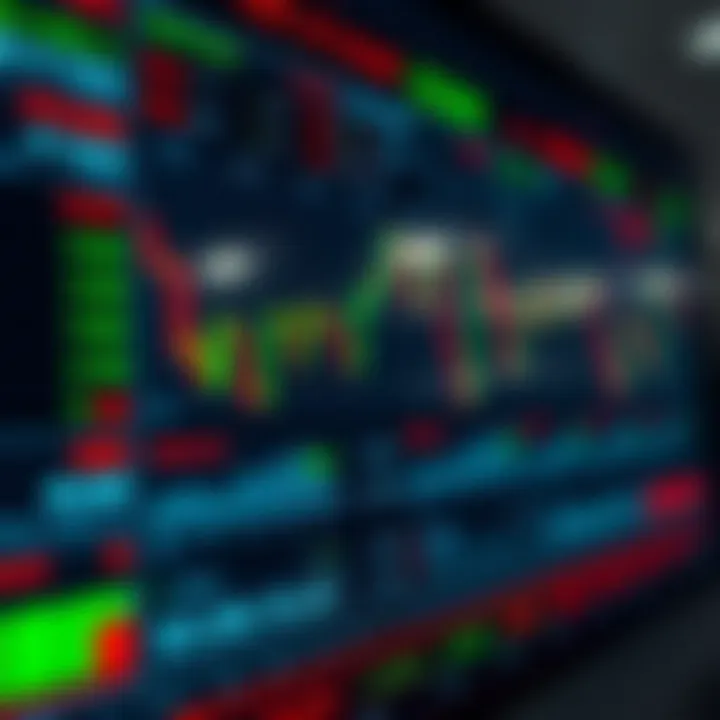 User interface displaying various stock options and real-time data on a trading platform