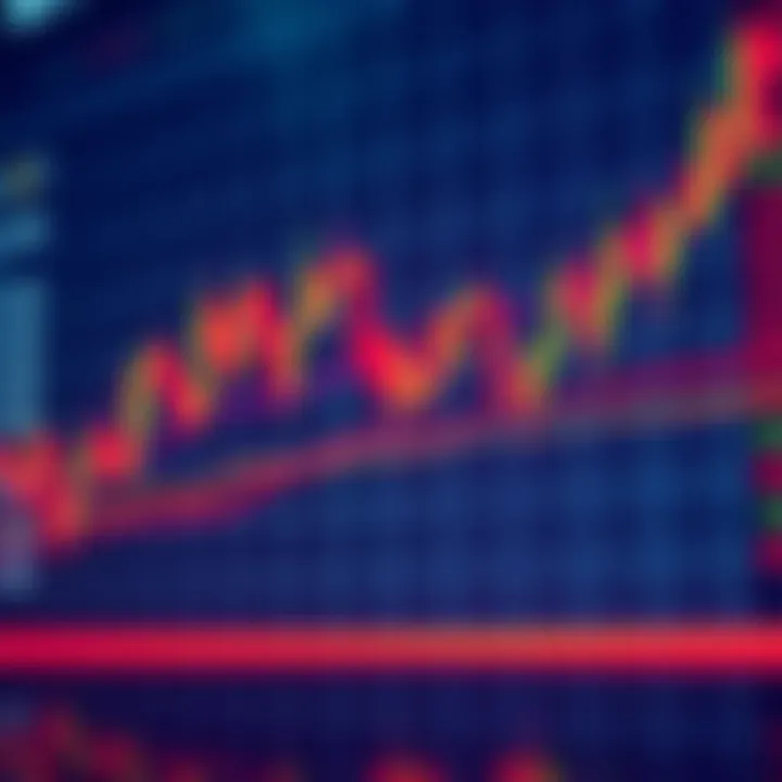 Illustration of a bullish flag pattern indicating potential upward price breakout