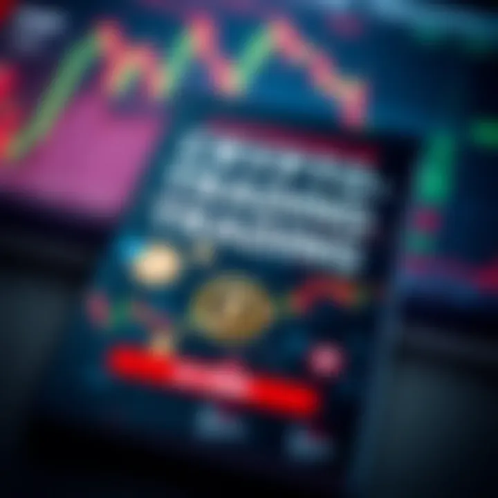 Cover of a comprehensive crypto trading book featuring digital currency symbols and market graphs