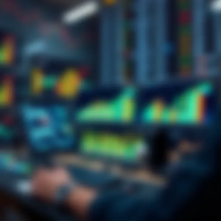 Illustration of digital tools enhancing financial risk management and regulatory compliance