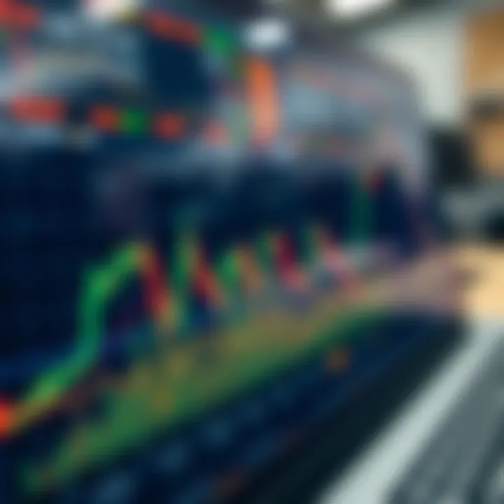 Effective Risk Management in Forex Trading Graph showing currency market trends with indicators for risk management strategies