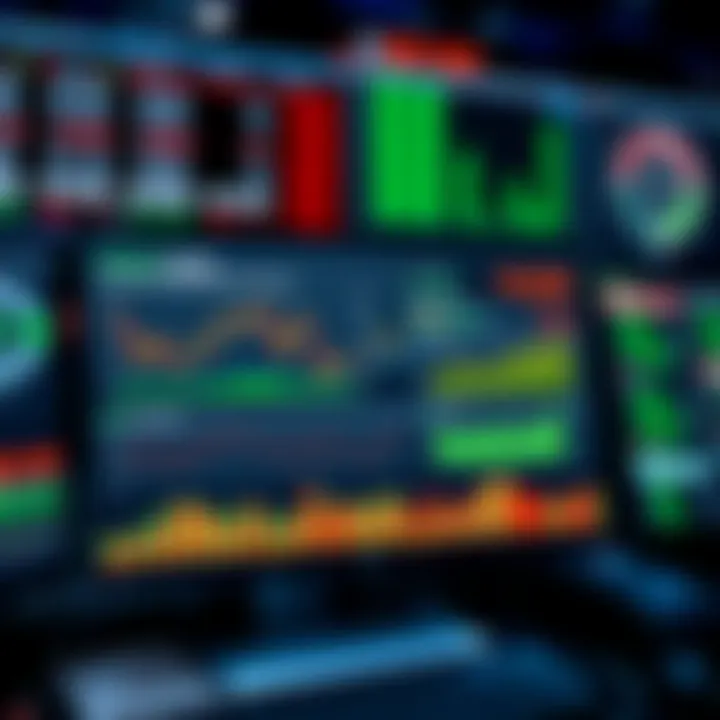 Dashboard interface showcasing features of software tools for tracking and managing project risks