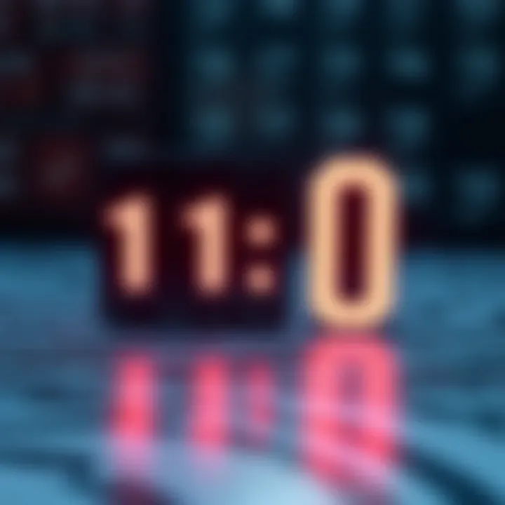 Illustration of two's complement representation transforming a positive binary number into its negative form