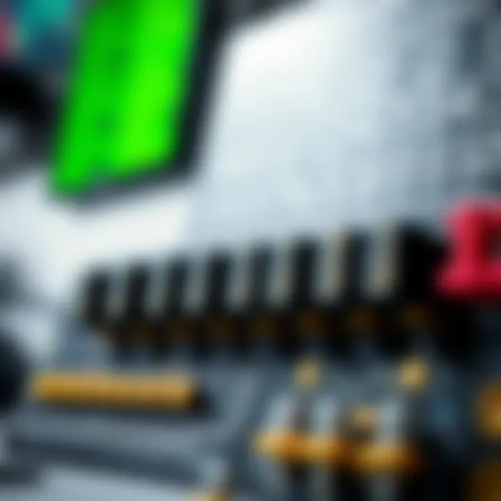 Circuit diagram representing a basic binary adder logic circuit with inputs and outputs