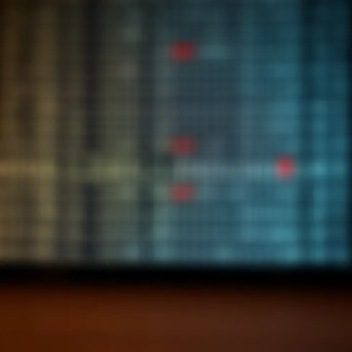 Diagram illustrating binary number system with on and off states