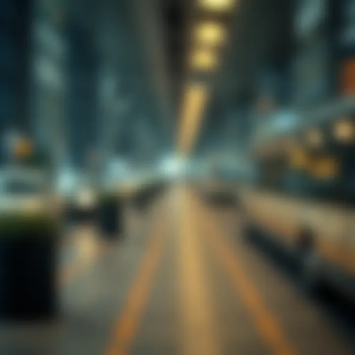 Diagram showing the separation of two classes with a decision boundary in a two-dimensional feature space