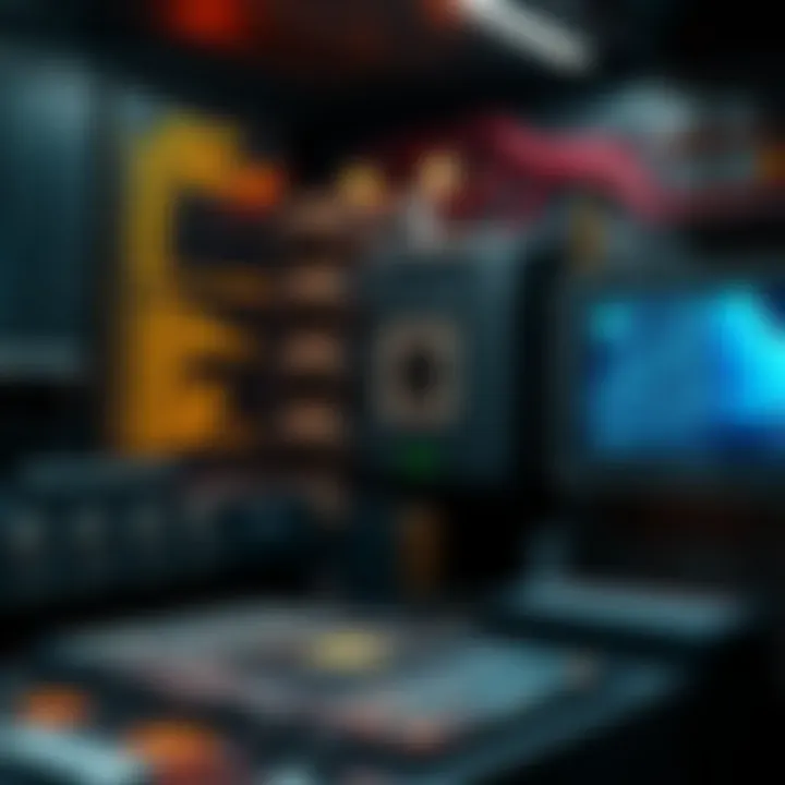 Diagram illustrating the architecture of a binary computer with components like CPU, memory, and data buses