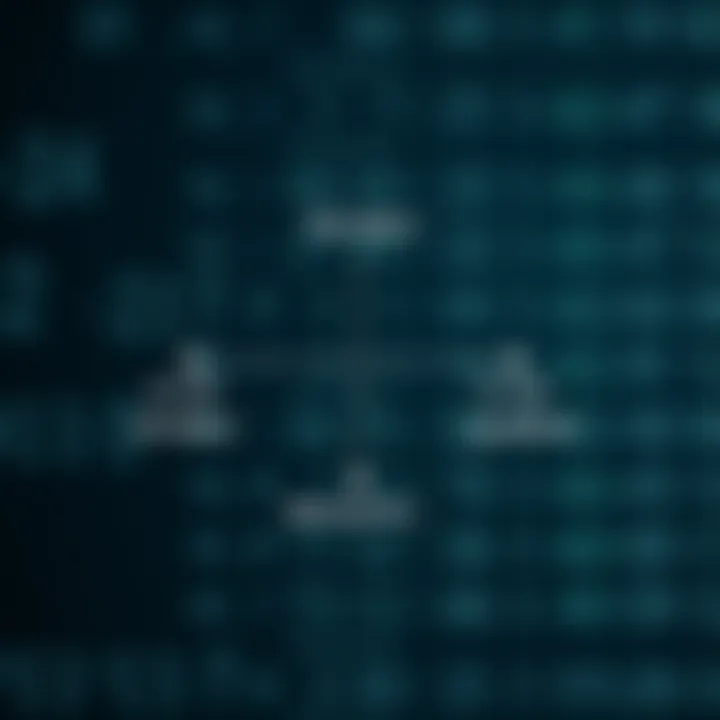 Diagram illustrating the basic components of binary division including dividend, divisor, quotient, and remainder