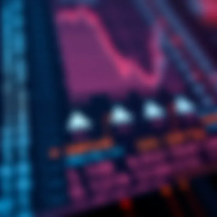 Diagram showing binary digits representing data in digital circuits