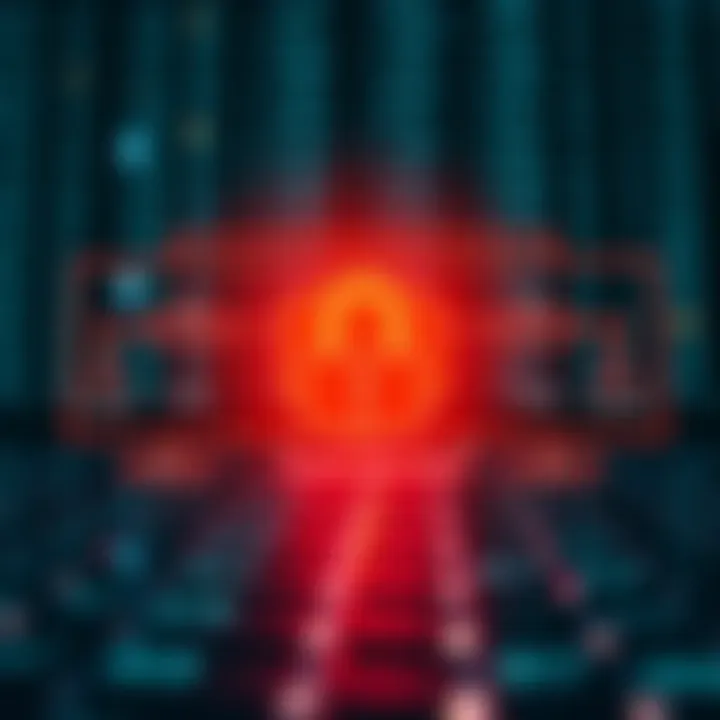 Diagram illustrating the structure and flow of a binary login system from input to authentication