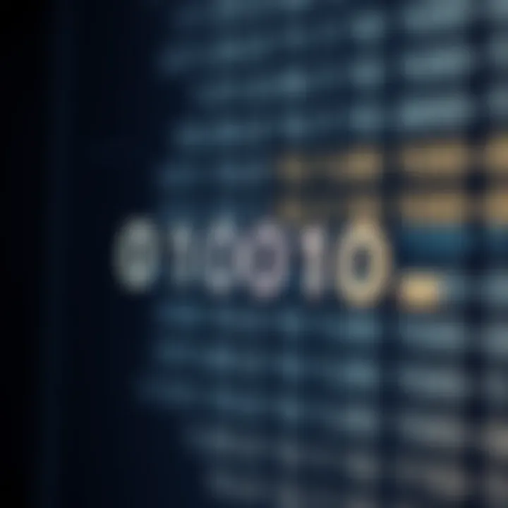 Conceptual Diagram of Binary Multiplication Diagram illustrating the concept of binary multiplication with digits aligned for calculation