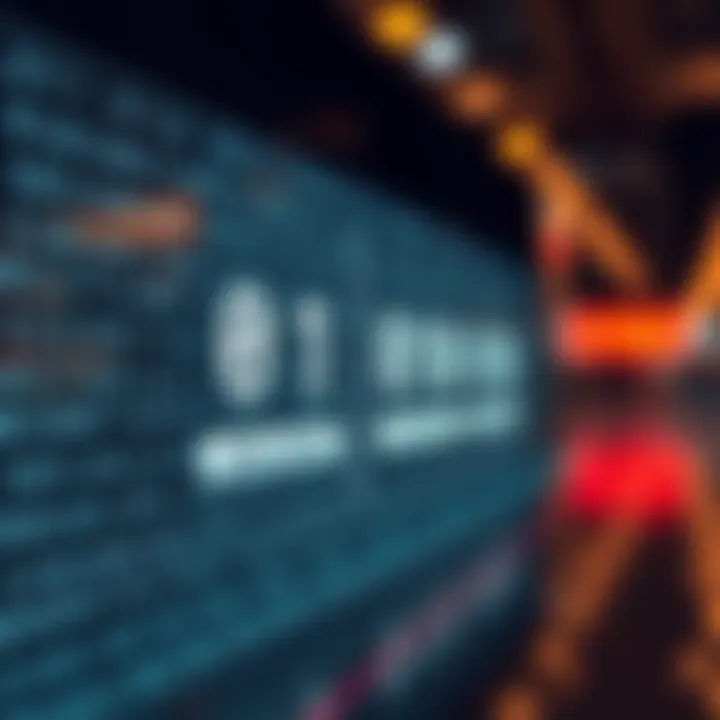 Diagram demonstrating binary division with binary digits and remainder calculation