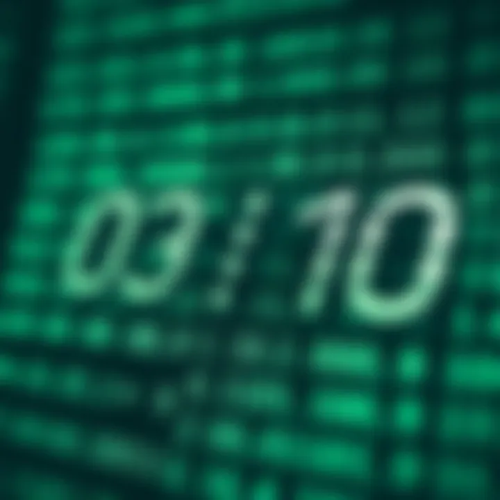 Illustration demonstrating conversion between binary and decimal number systems