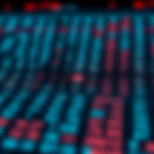 Illustration showing the binary search algorithm narrowing down a target element within a sorted list by halving the search range