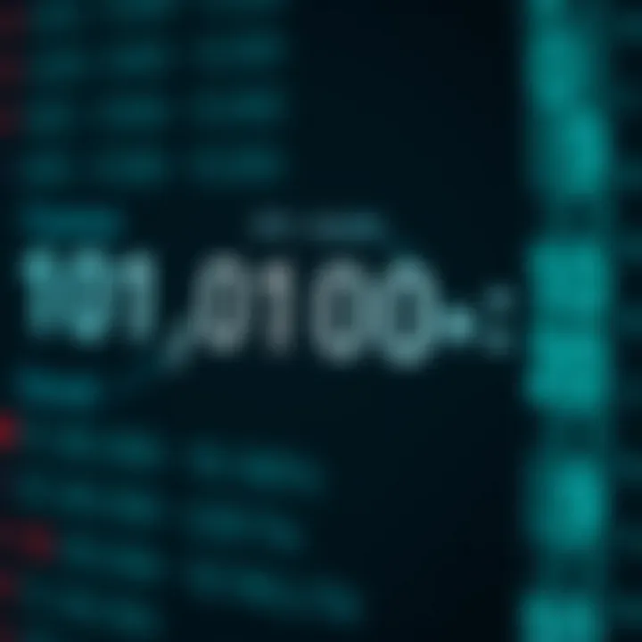 Example showing conversion of a binary sequence to its decimal equivalent with annotations