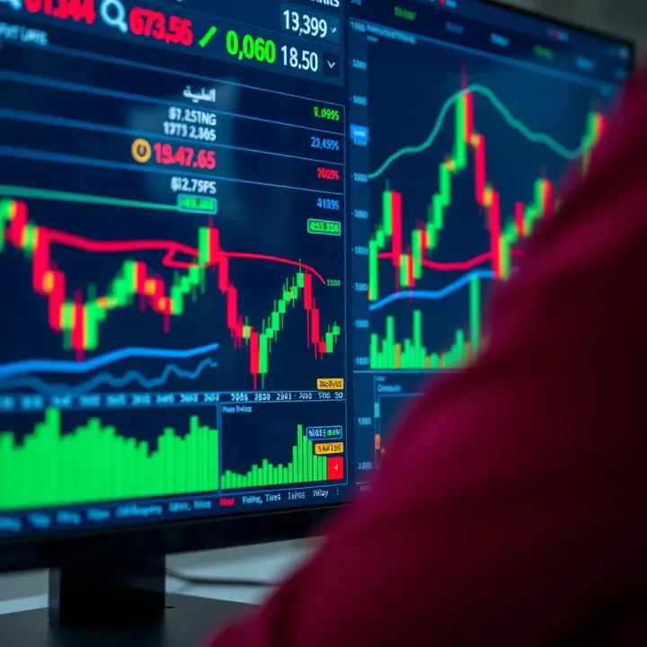 Forex Trading Platform Overview for Pakistani Traders Digital forex trading platform interface showing charts and market data