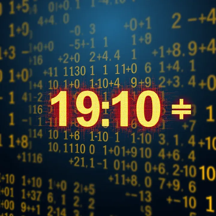Illustration showing the conversion of a binary number into its decimal equivalent using weighted addition