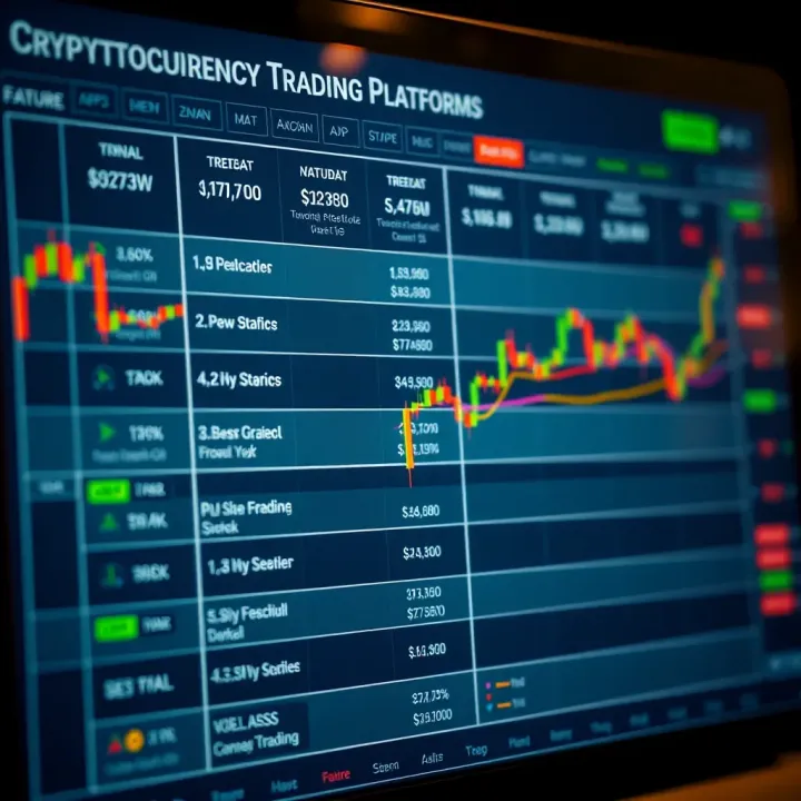 Comparison of Cryptocurrency Trading Platforms for Pakistan Market Comparison chart displaying features of various cryptocurrency platforms for Pakistani users