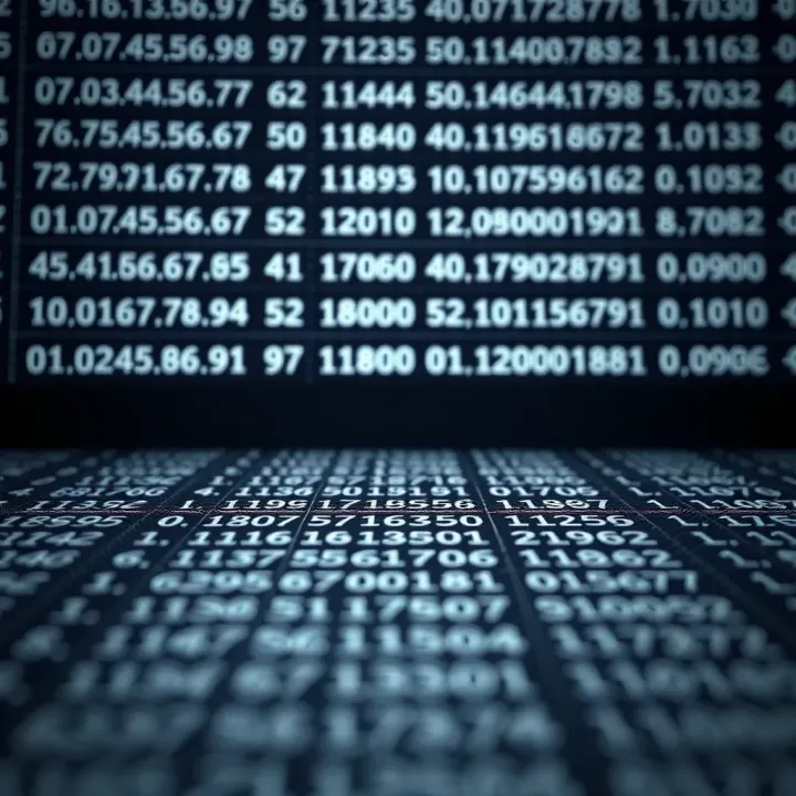 Decimal Numbers Compared with Binary Equivalents Table showing decimal numbers alongside their equivalent binary representations