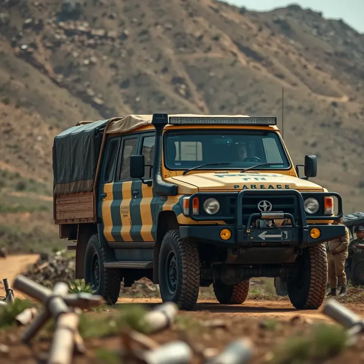 Emergency response teams and equipment deployed for disaster risk reduction in rural Pakistan
