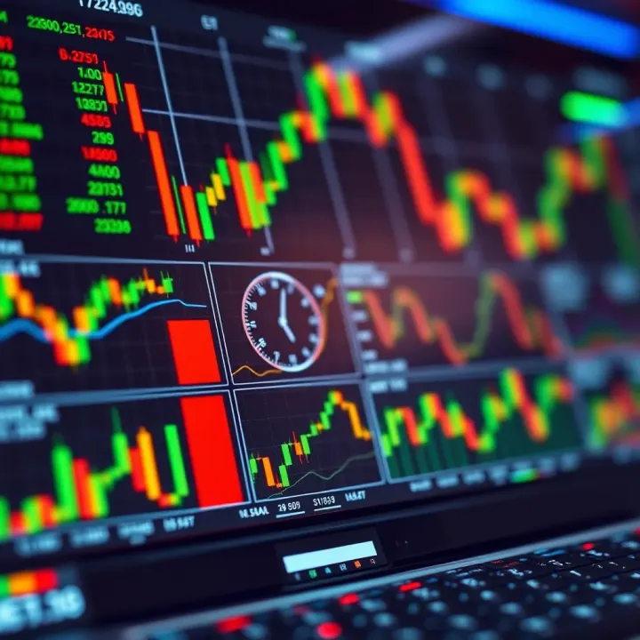 Digital dashboard with forex trading tools and market indicators used in Pakistan