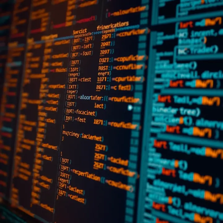 Python code snippet showcasing insertion and traversal operations in a binary search tree