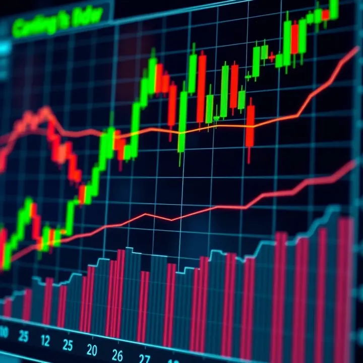 Detailed Japanese candlestick chart illustrating bullish and bearish patterns for trading analysis