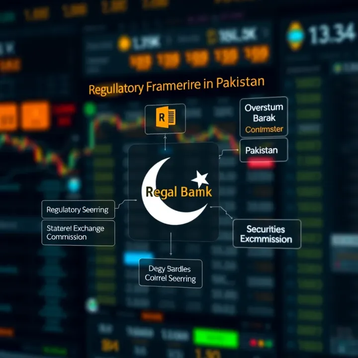 Regulatory Framework Governing Forex Trading in Pakistan Diagram showing regulatory bodies overseeing forex trading in Pakistan including the State Bank and Securities Exchange Commission