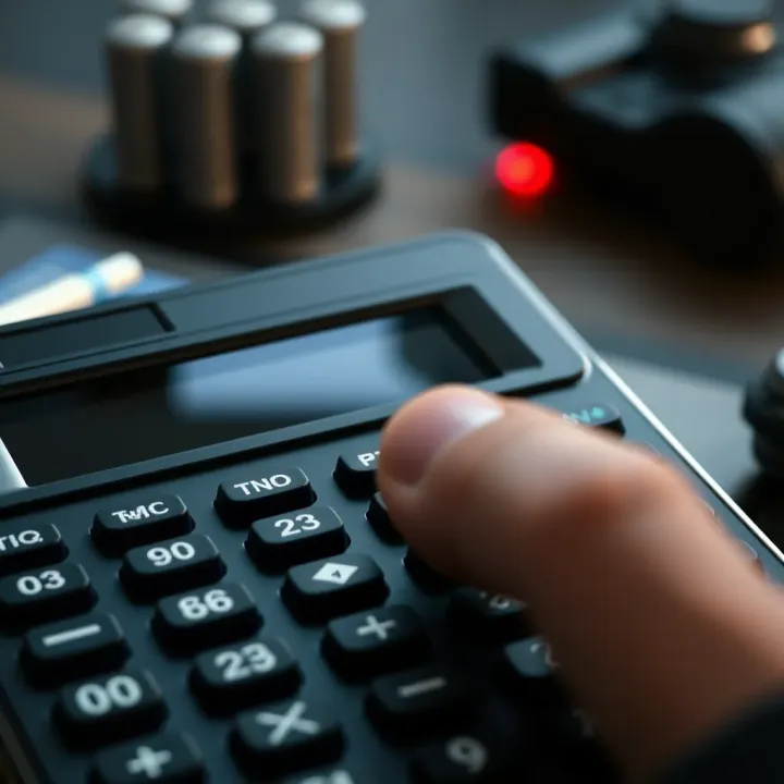 Visual guide showing manual calculation of binary addition with binary digits and carryover