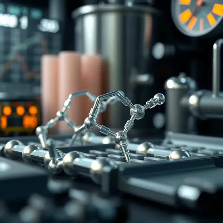 Illustration of various practical applications of binary compounds in industry and daily life