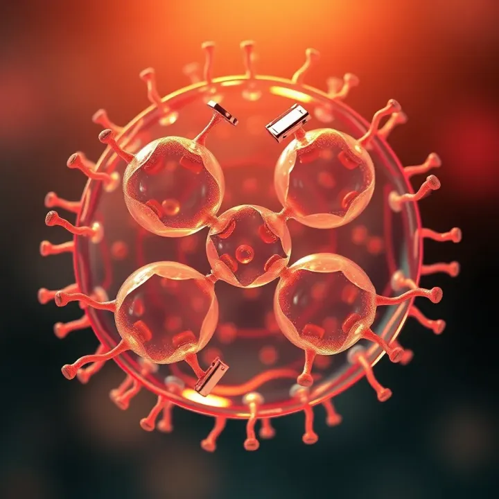 Illustration comparing binary fission with other reproductive mechanisms highlighting differences in cell replication