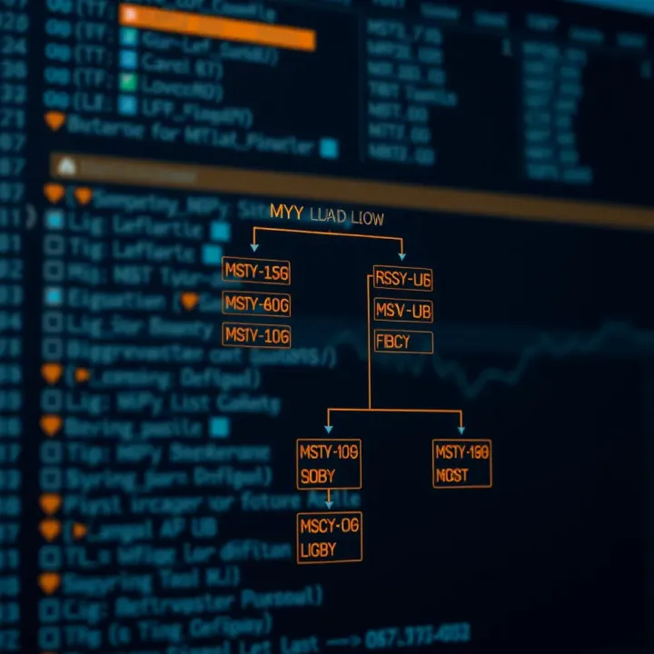 Diagram illustrating the structure and flow of binary log events in MySQL