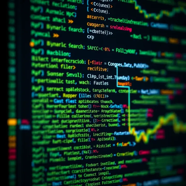 Code snippet showing the implementation of binary search in C++ with comments explaining each part