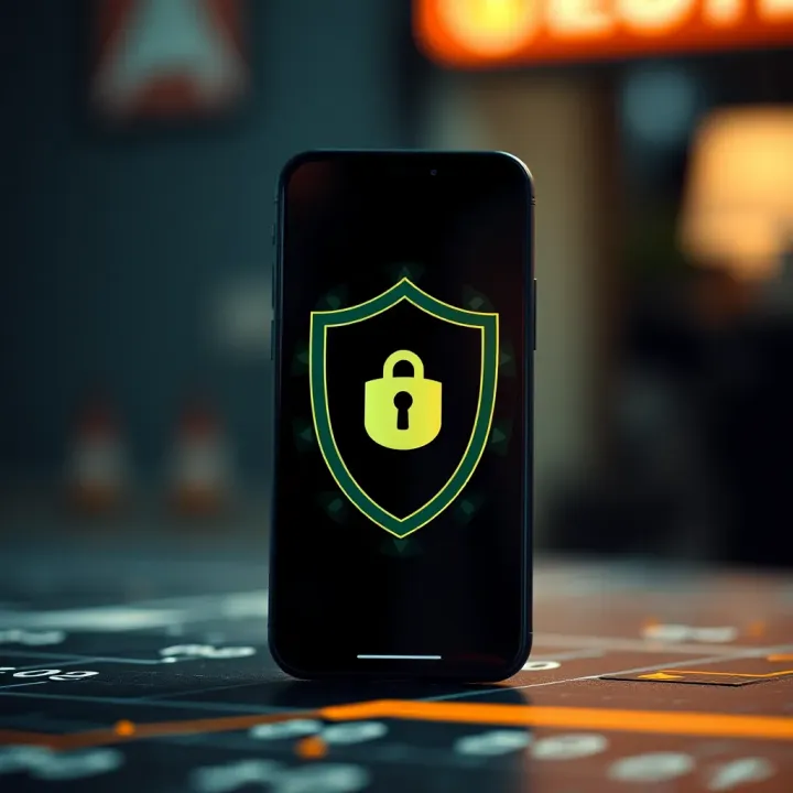 Benefits and Security of Investment-Free Trading Apps Illustration showing benefits and limitations of investment-free trading apps with security shield icon